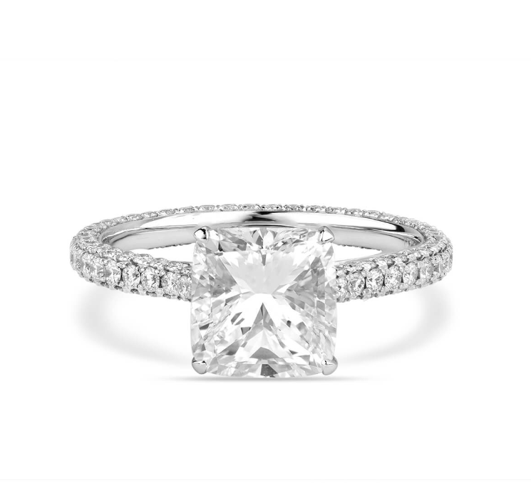Cushion Cut Diamond Ring - Dalby Diamonds