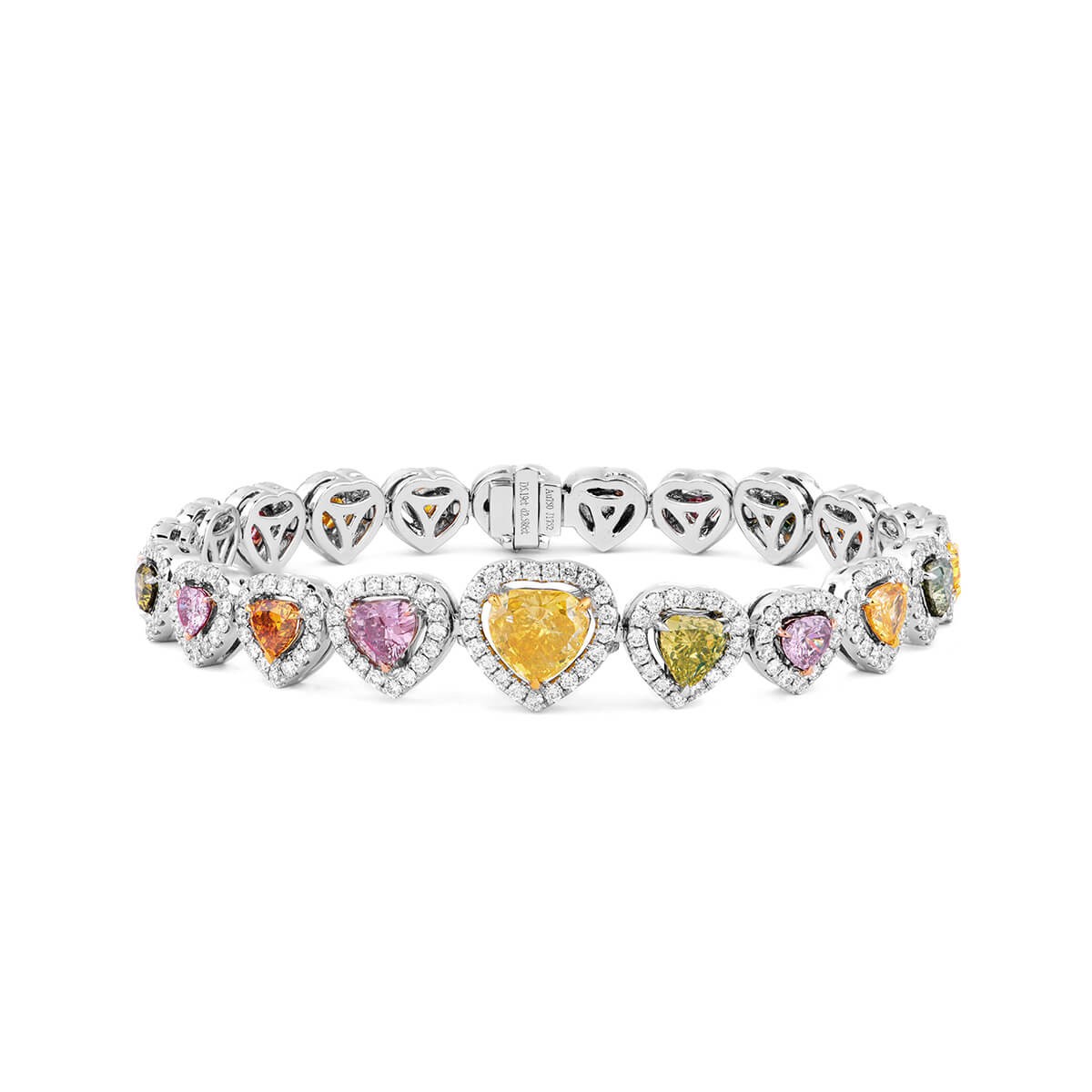 18K yellow diamond bracelet | Diamond bracelet, Fancy yellow diamond, Yellow  diamond
