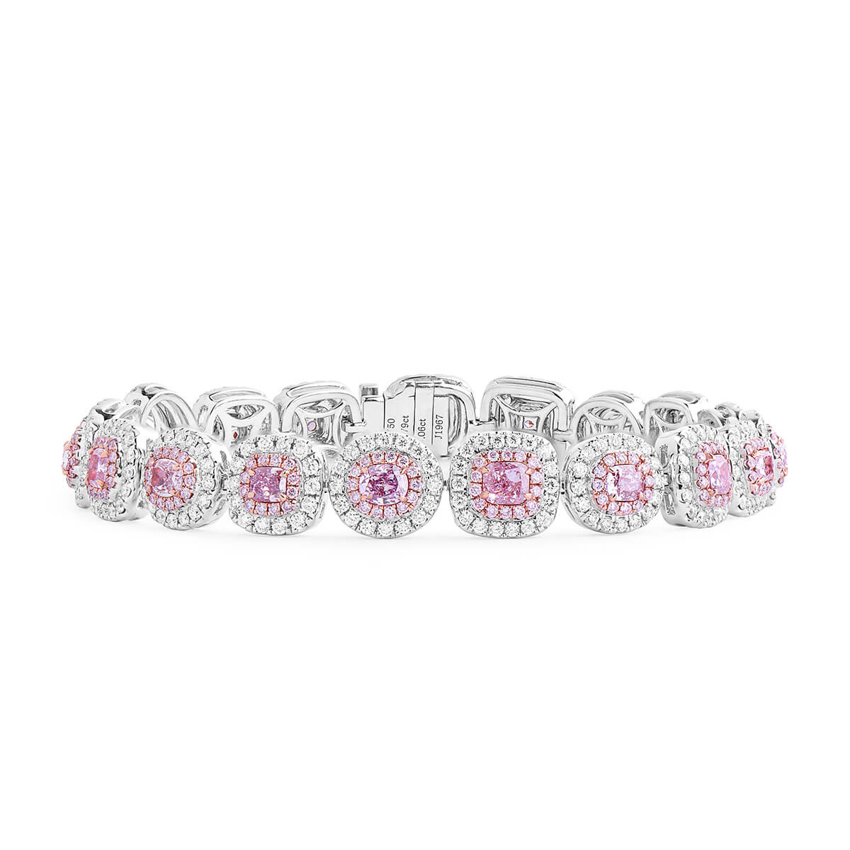 Emilio Jewelry Heart Natural Pink Diamond Bracelet at 1stDibs  pink  diamond bracelets pink diamond bracelet price pink diamond heart bracelet