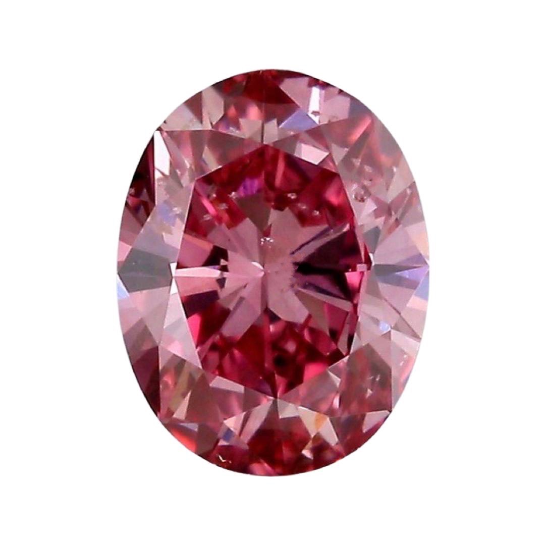 Fancy Vivid Pink Diamond - Dalby Diamonds